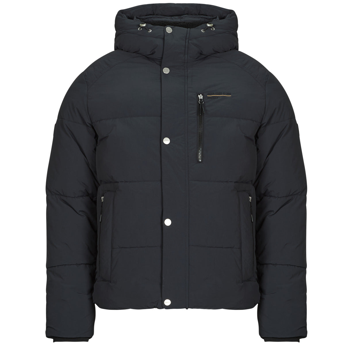 Piumino Uomo Jack & Jones  JORYORK HOOD PUFFER  Nero