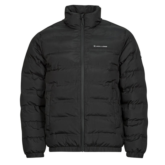Piumino Uomo Jack & Jones  JJALPES HEAT QUILTED PUFFER  Nero