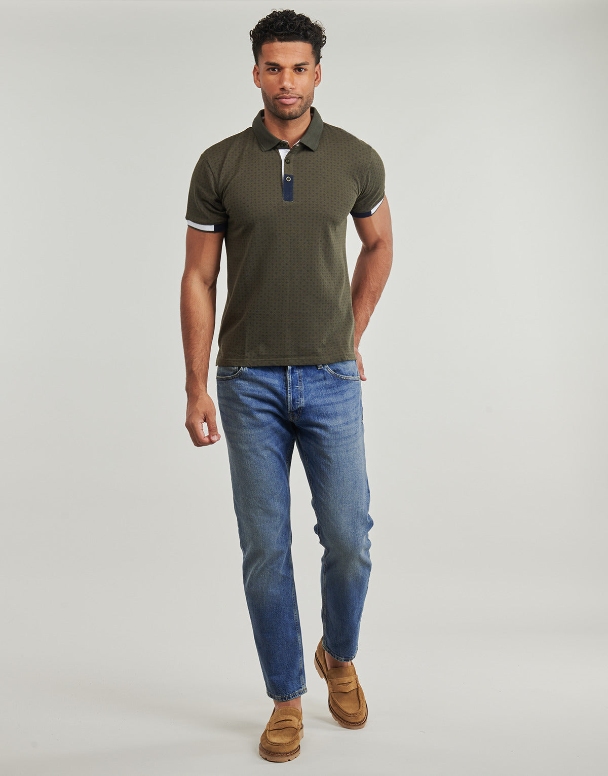 Jeans Uomo Jack & Jones  JJIMIKE JJORIGINAL SBD 556  Blu