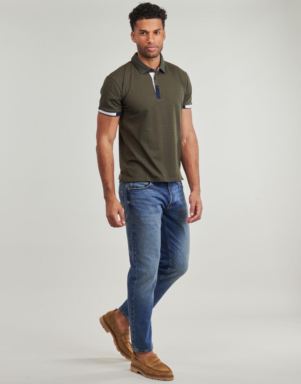 Jeans Uomo Jack & Jones  JJIMIKE JJORIGINAL SBD 556  Blu