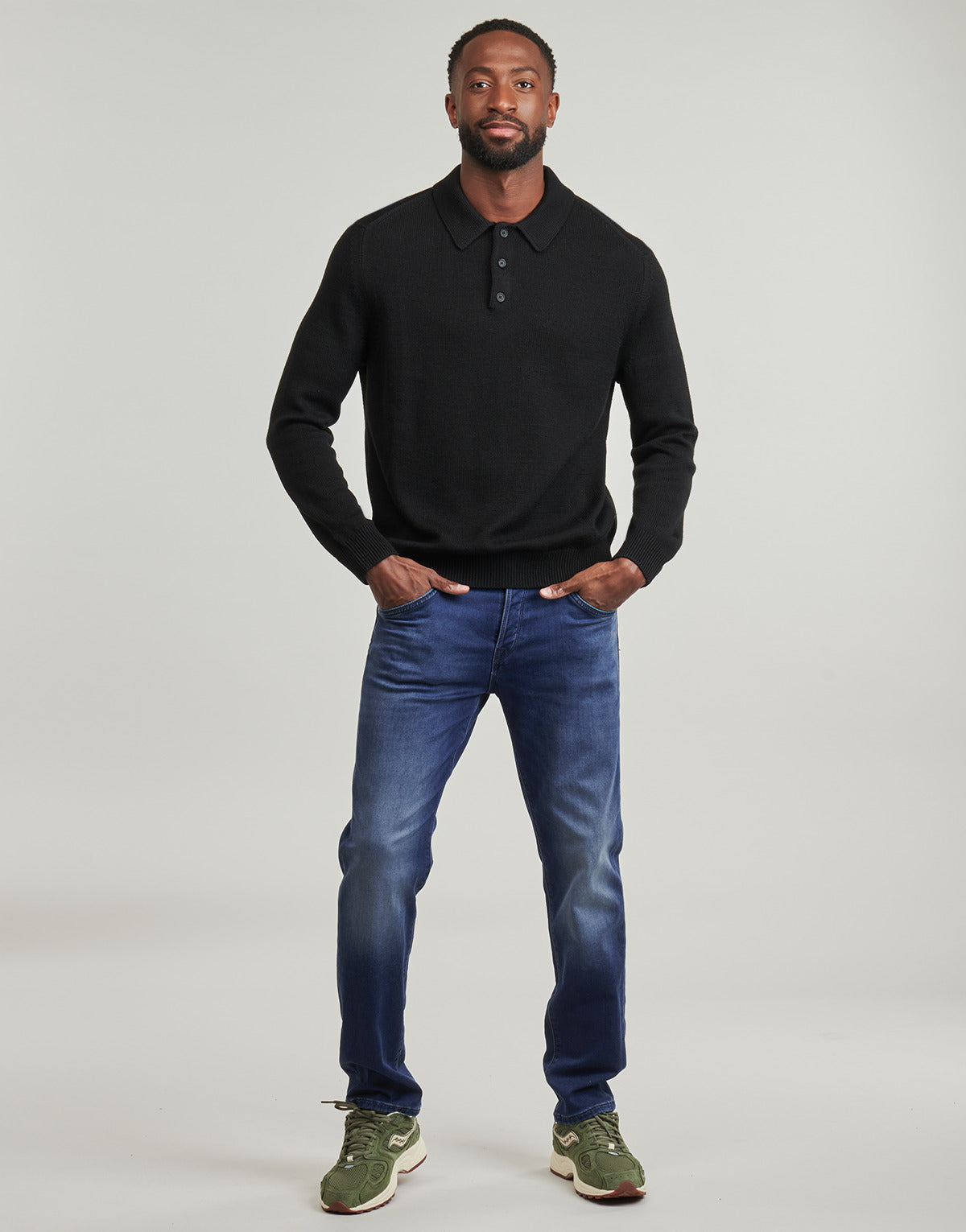 Jeans Uomo Jack & Jones  JJIMIKE JJFOX I.K. GE 424  Blu