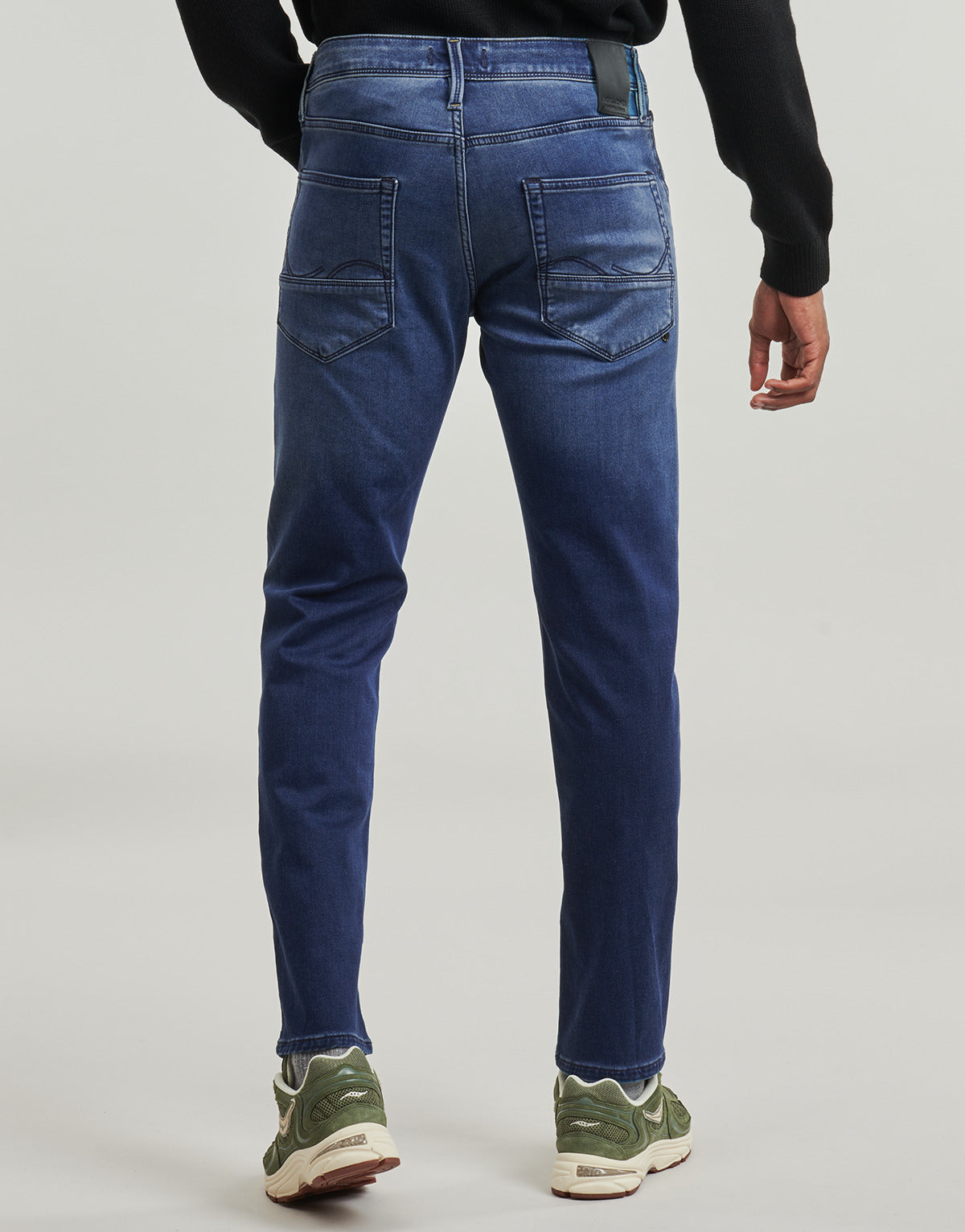 Jeans Uomo Jack & Jones  JJIMIKE JJFOX I.K. GE 424  Blu