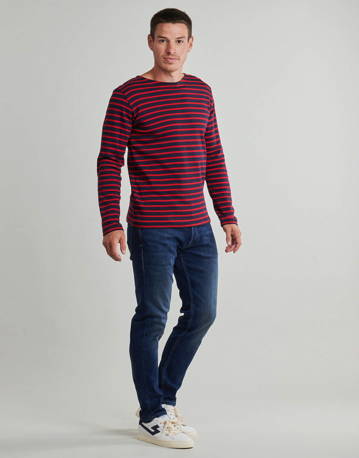 Jeans Slim Uomo Jack & Jones  JJIGLENN JJORIGINAL CB 820  Blu