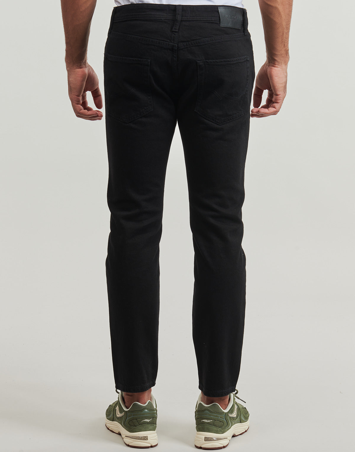 Jeans Slim Uomo Jack & Jones  JJIMIKE JJORIGINAL SBD 553  Nero