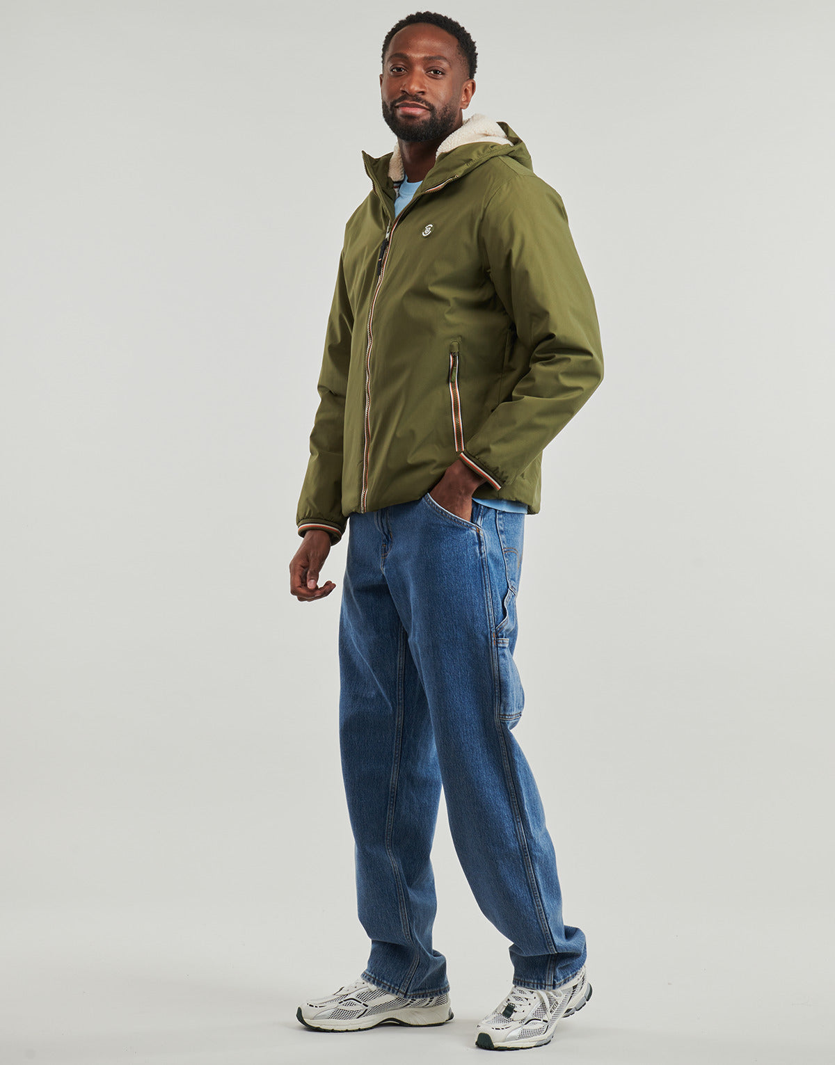 Giubbotto Uomo Jack & Jones  JPRBLUALVES JACKET  Kaki