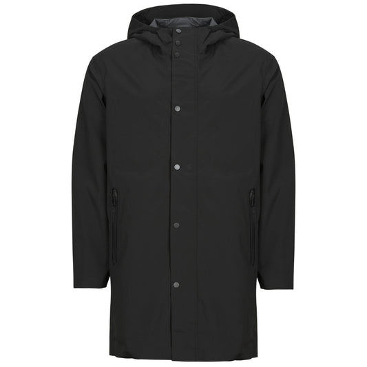 Parka Uomo Jack & Jones  JPRCCREAGAN TECH RAIN  Nero