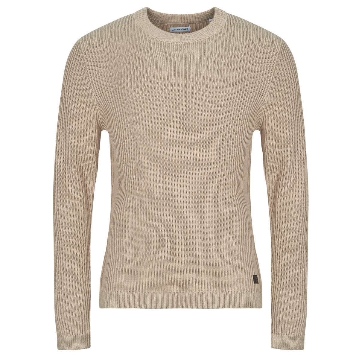 Maglione Uomo Jack & Jones  JJEDOVER KNIT CREW NECK  Beige