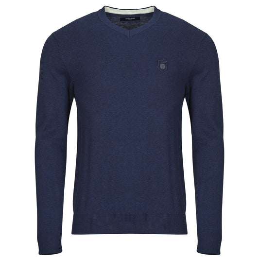 Maglione Uomo Jack & Jones  JPRBLURONALDO KNIT V-NECK  Marine