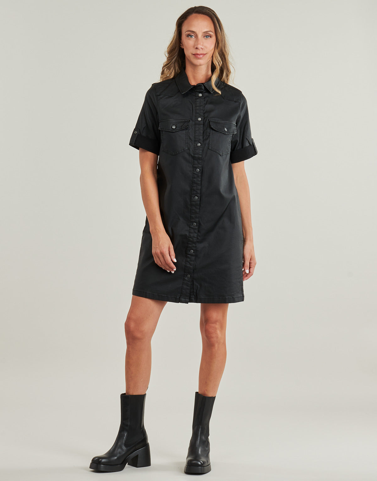 Abito corto Donna Noisy May  NMNEW SIGNE  Nero