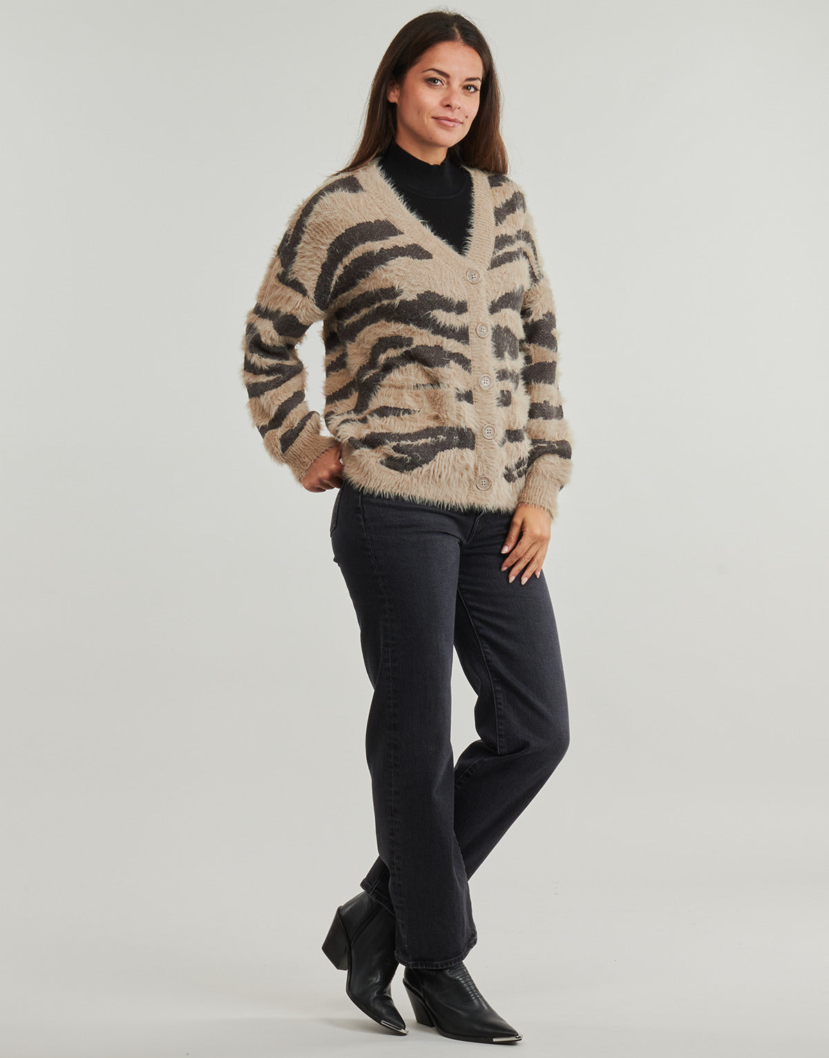 Maglione Donna Noisy May  NMFLYNN   Multicolore