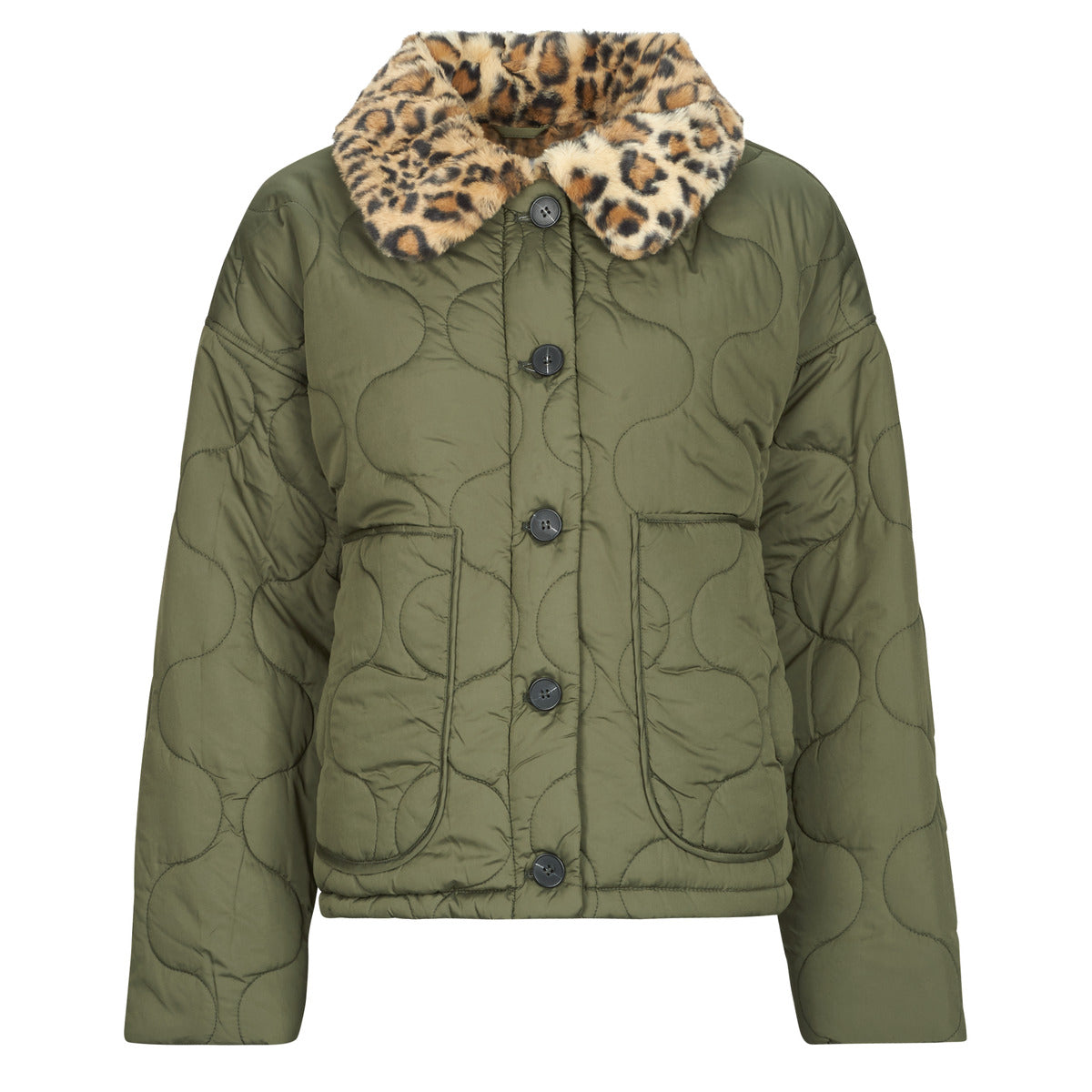 Giubbotto Donna Noisy May  NMHOLLY  Kaki