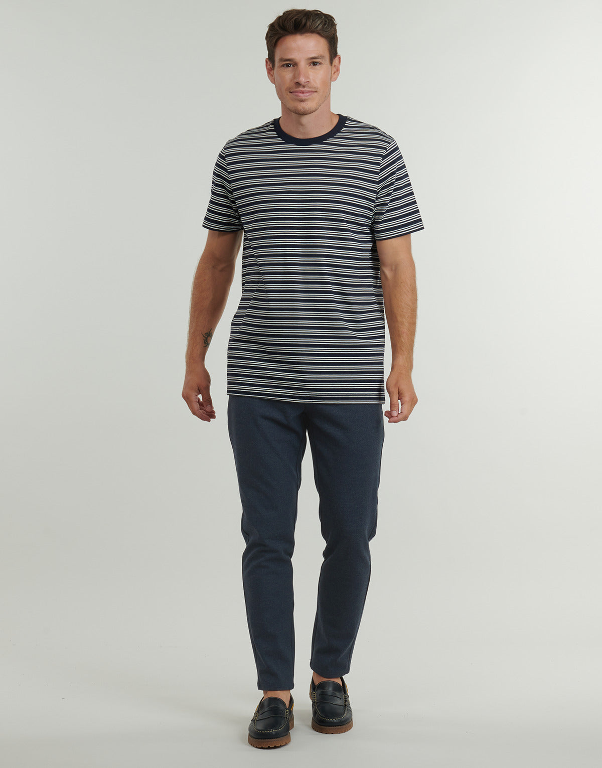 Pantalone Chino Uomo Only & Sons   ONSMARK SLIM BRUSHED PIQUE 0353  Marine