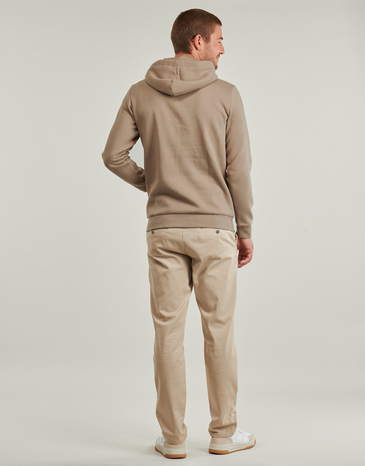 Felpa Uomo Only & Sons   ONSCERES HOODIE  Beige