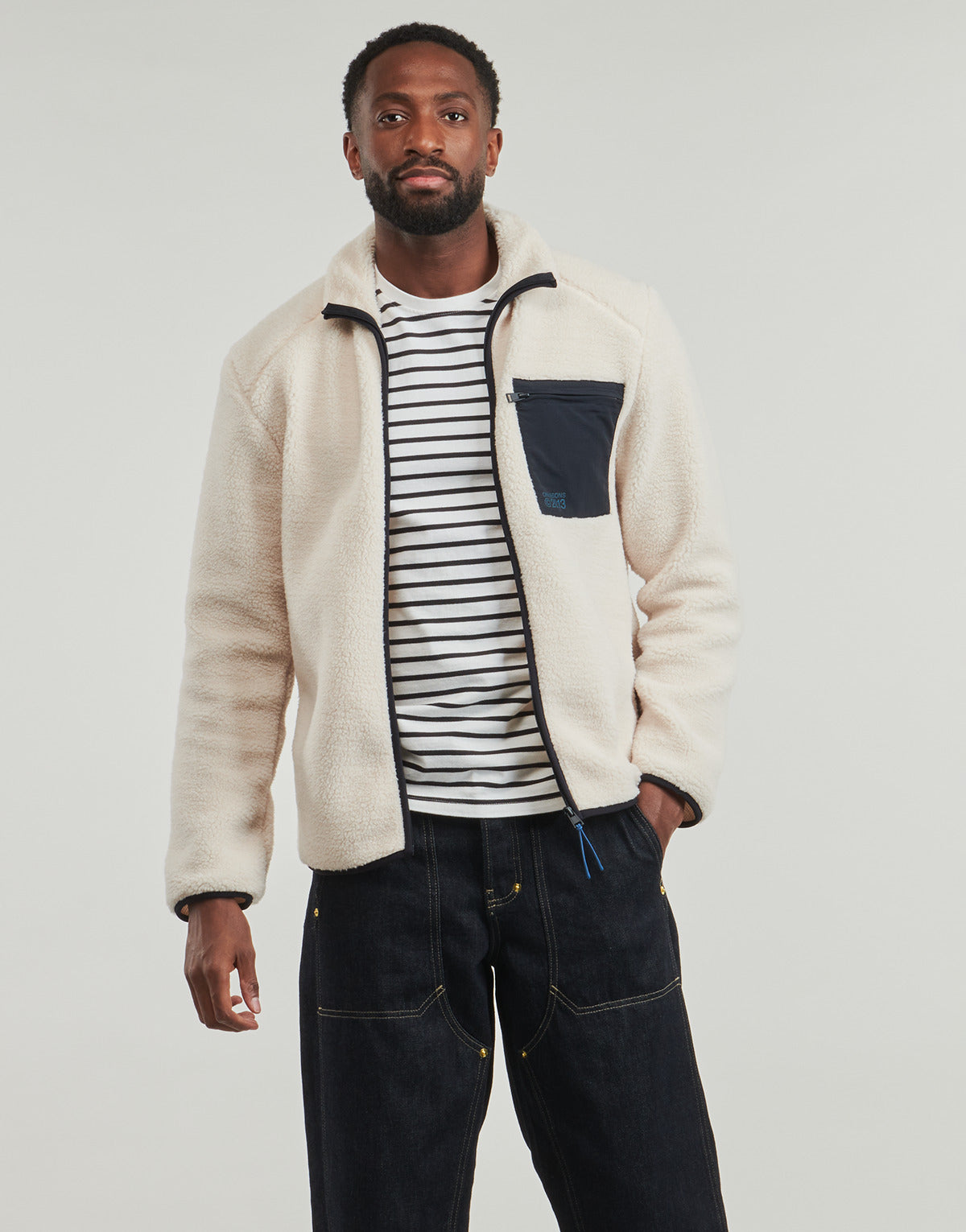 Felpa Uomo Only & Sons   ONSDALLAS SHERPA  Beige