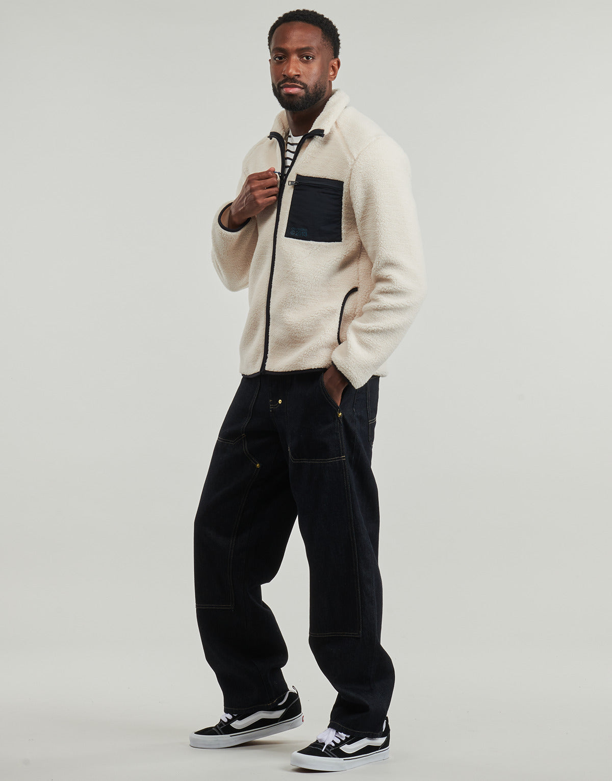 Felpa Uomo Only & Sons   ONSDALLAS SHERPA  Beige