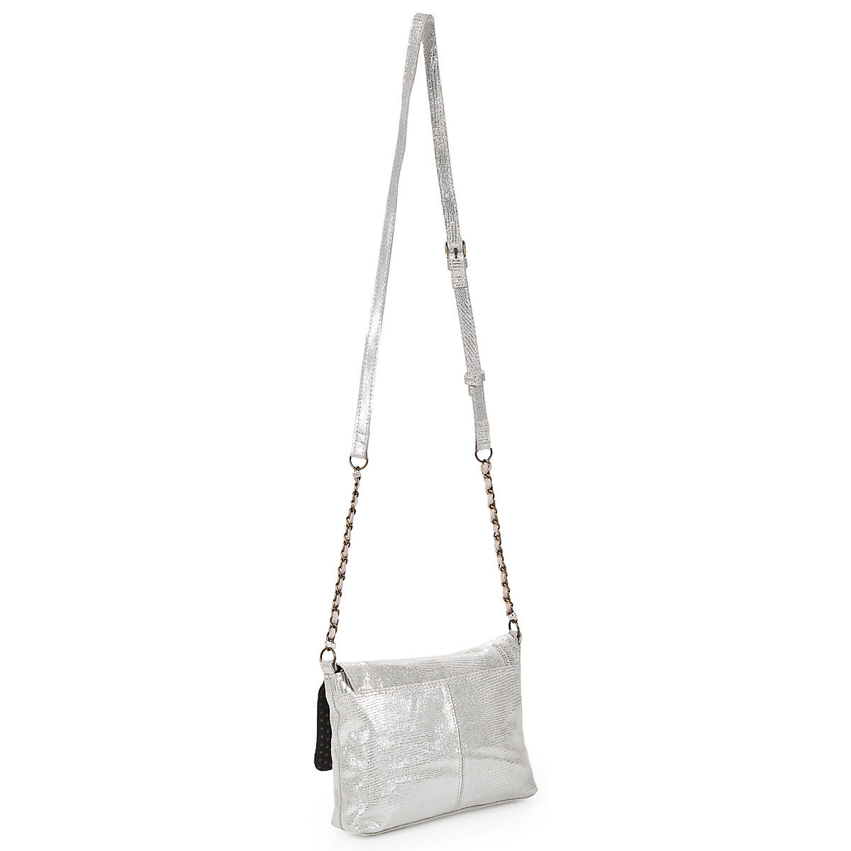 Borsa a tracolla Donna Pieces  PCFELIZIA  Argento