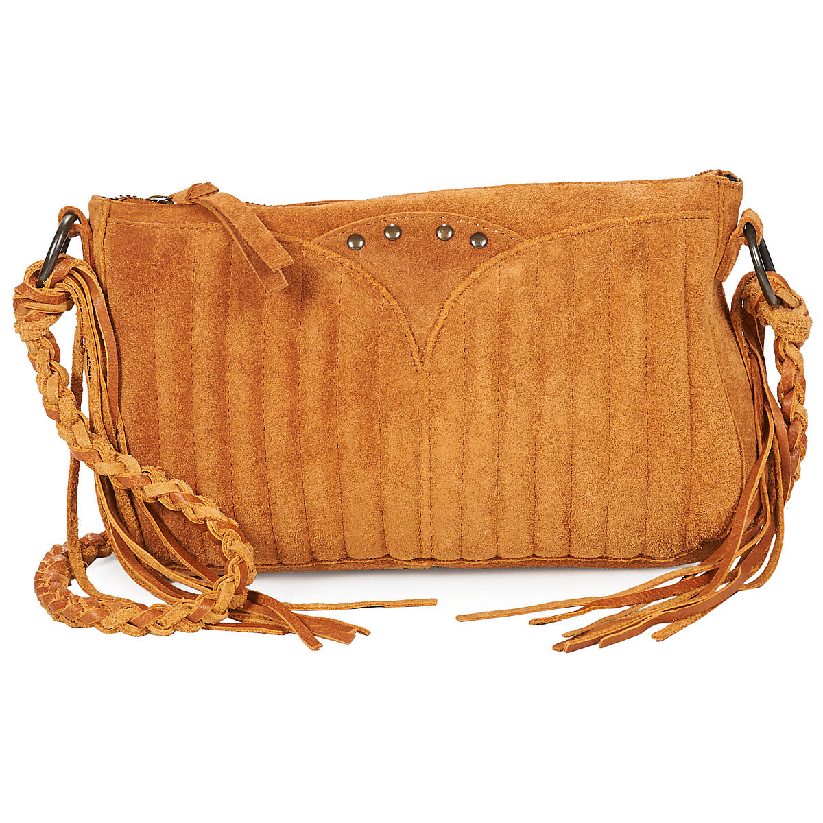 Borsa a spalla Donna Pieces  PCJANE   Marrone