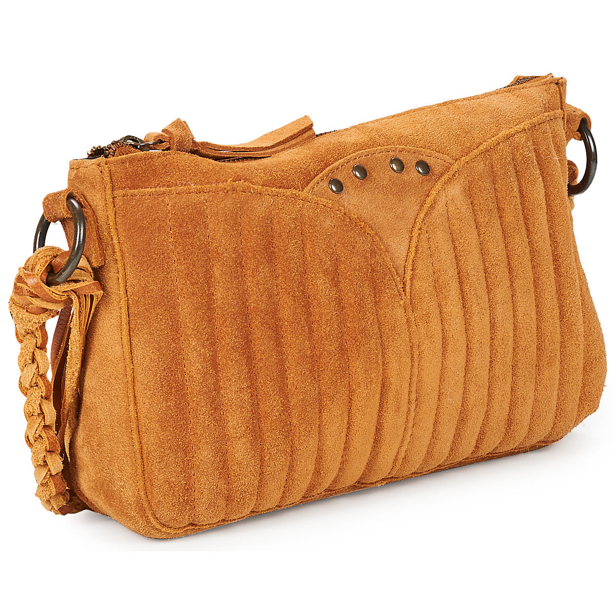 Borsa a spalla Donna Pieces  PCJANE   Marrone