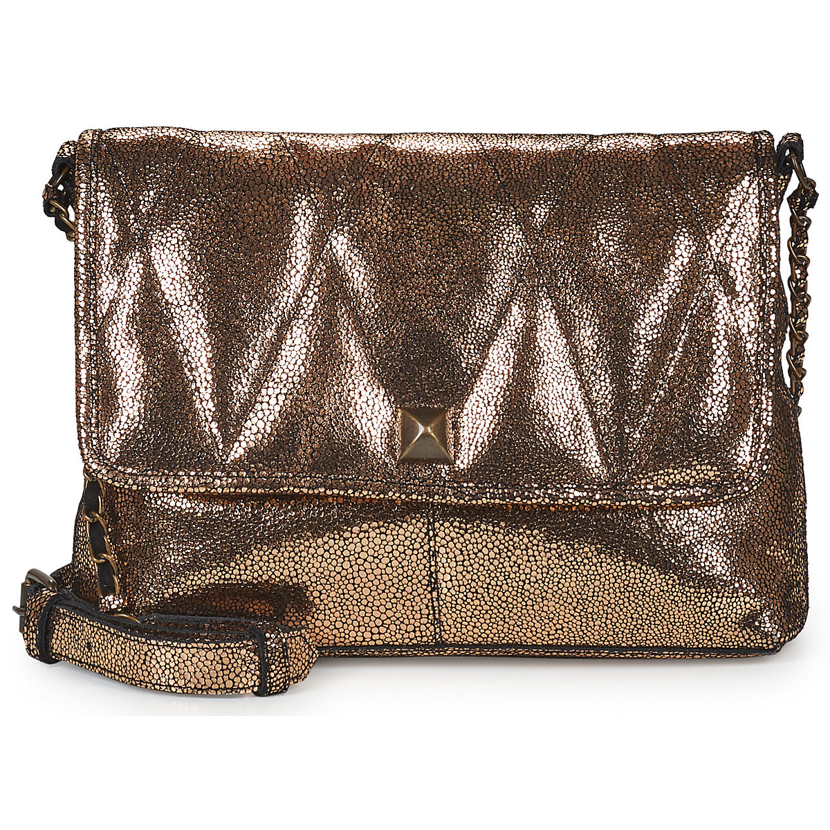 Borsa a tracolla Donna Pieces  PCJAMI   Marrone