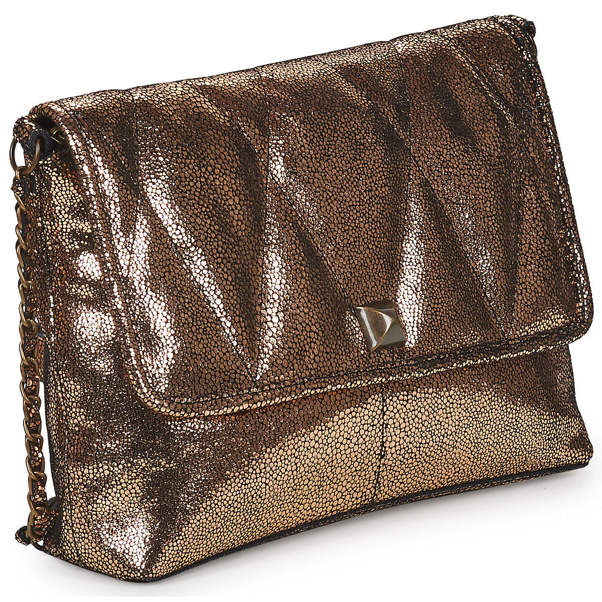 Borsa a tracolla Donna Pieces  PCJAMI   Marrone