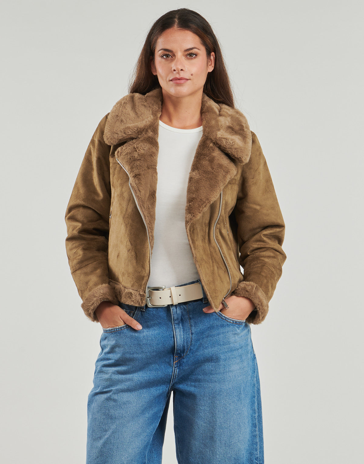 Mantella Donna Vero Moda  VMPEGGY   Marrone