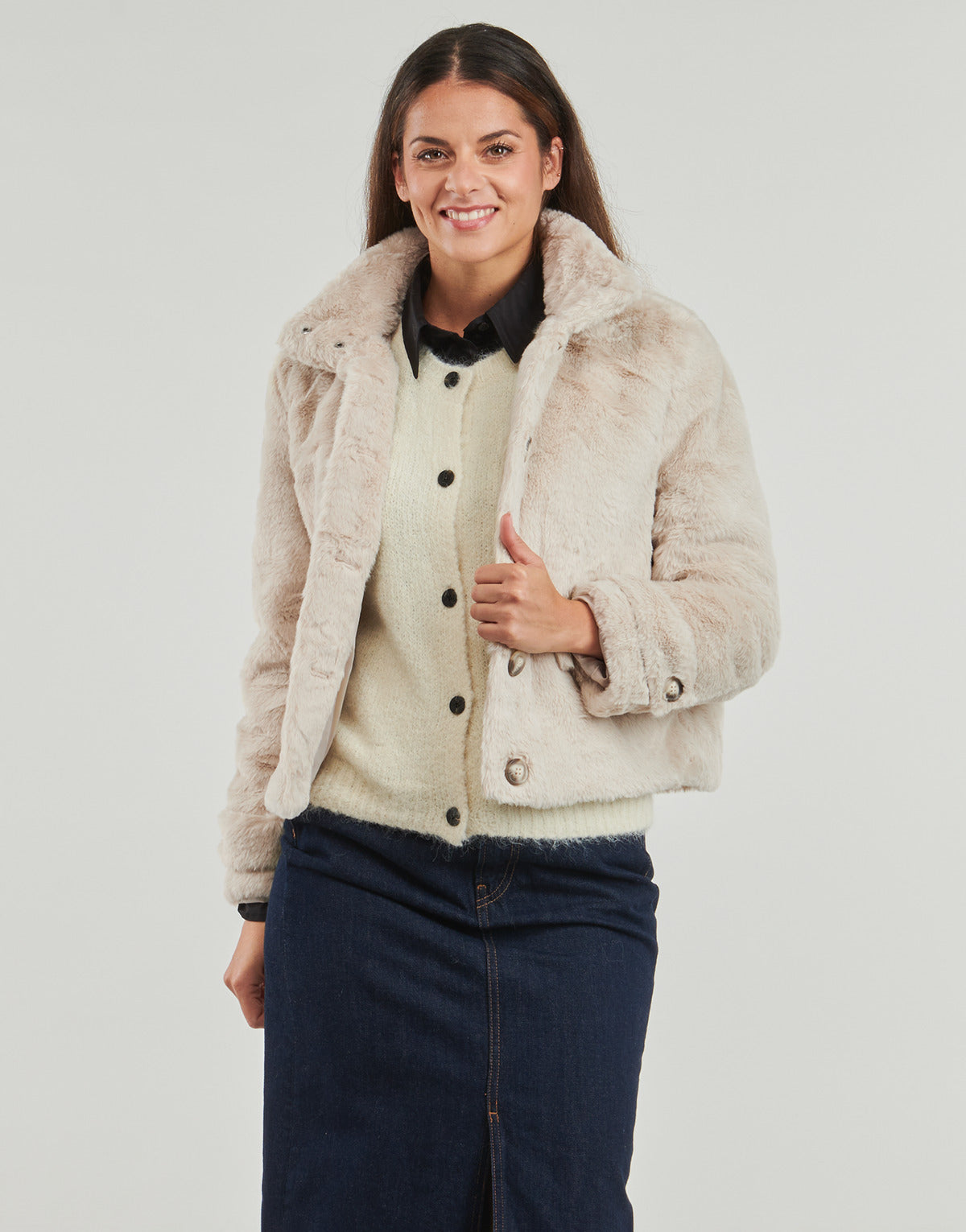 Mantella Donna Vero Moda  VMSONJAEVA   Beige