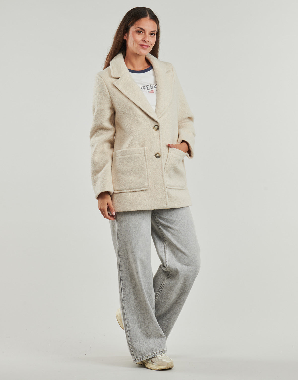 Mantella Donna Vero Moda  VMLARA   Beige