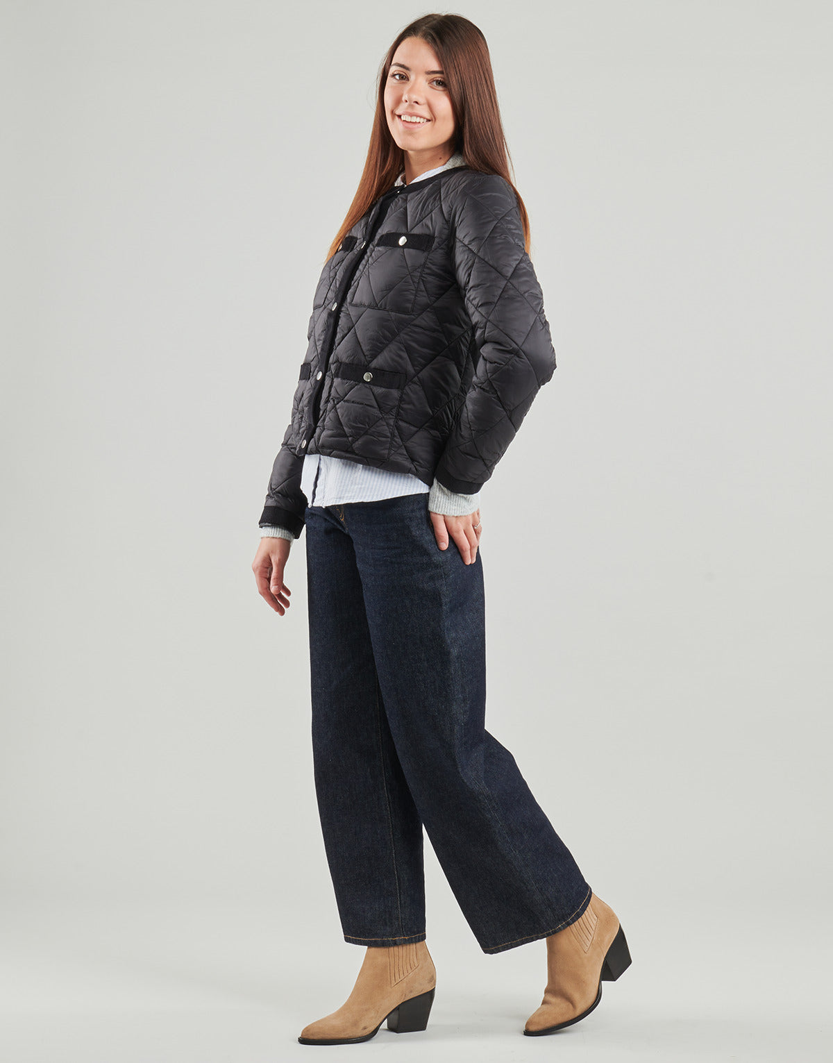 Giubbotto Donna Vero Moda  VMVIVIANE   Nero