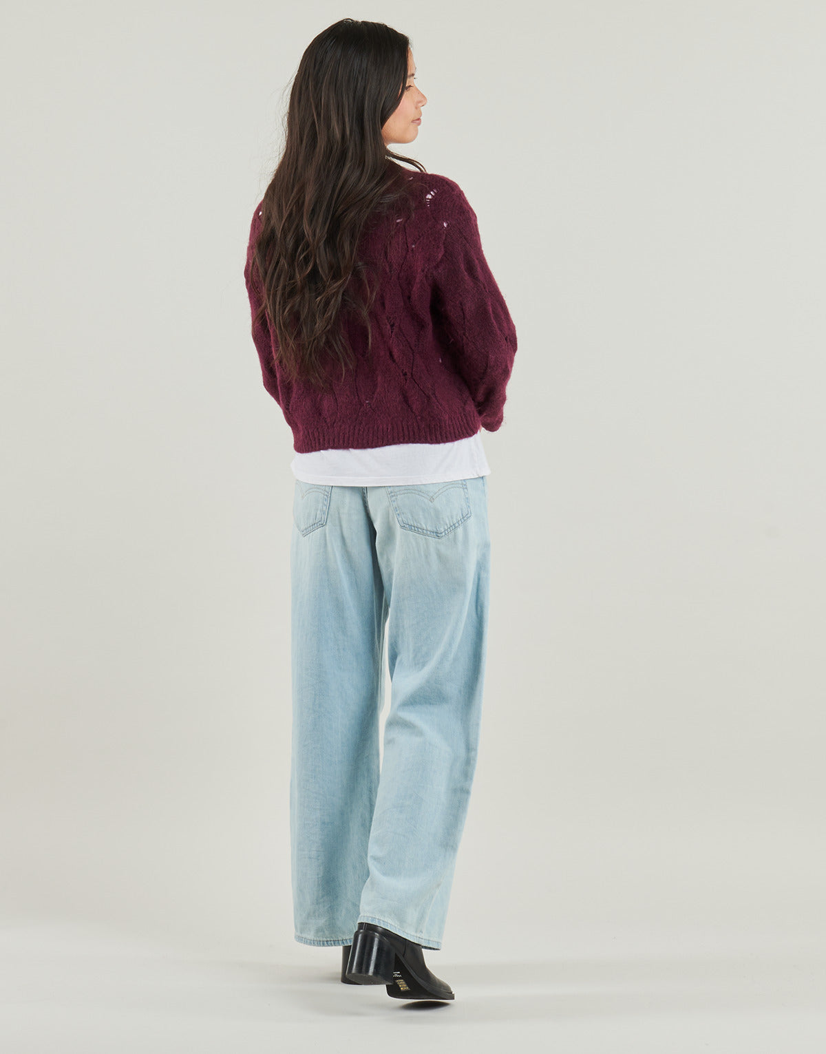 Maglione Donna Vero Moda  VMNEWLINA   Rosso