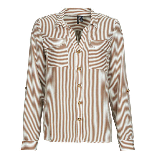 Camicetta Donna Vero Moda VMBUMPY Marrone