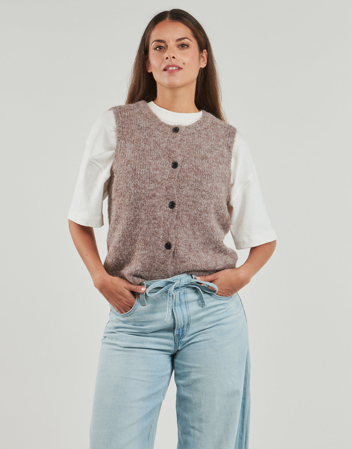 Maglione Donna Vero Moda  VMNOVAH   Marrone