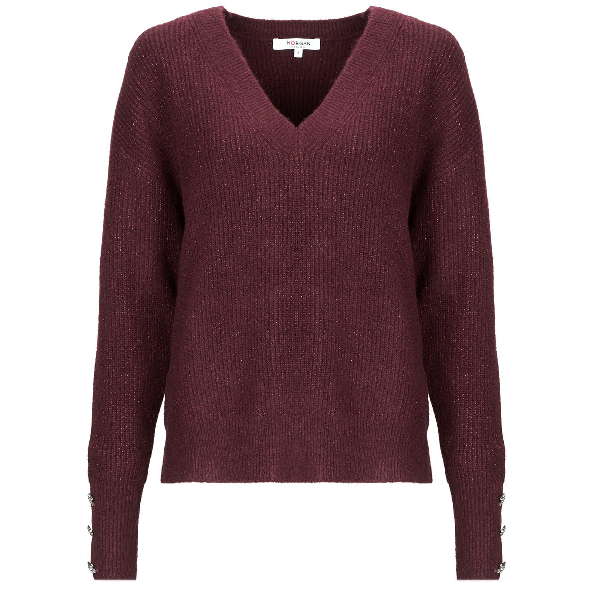 Maglione Donna Morgan  MSTAR  Bordeaux