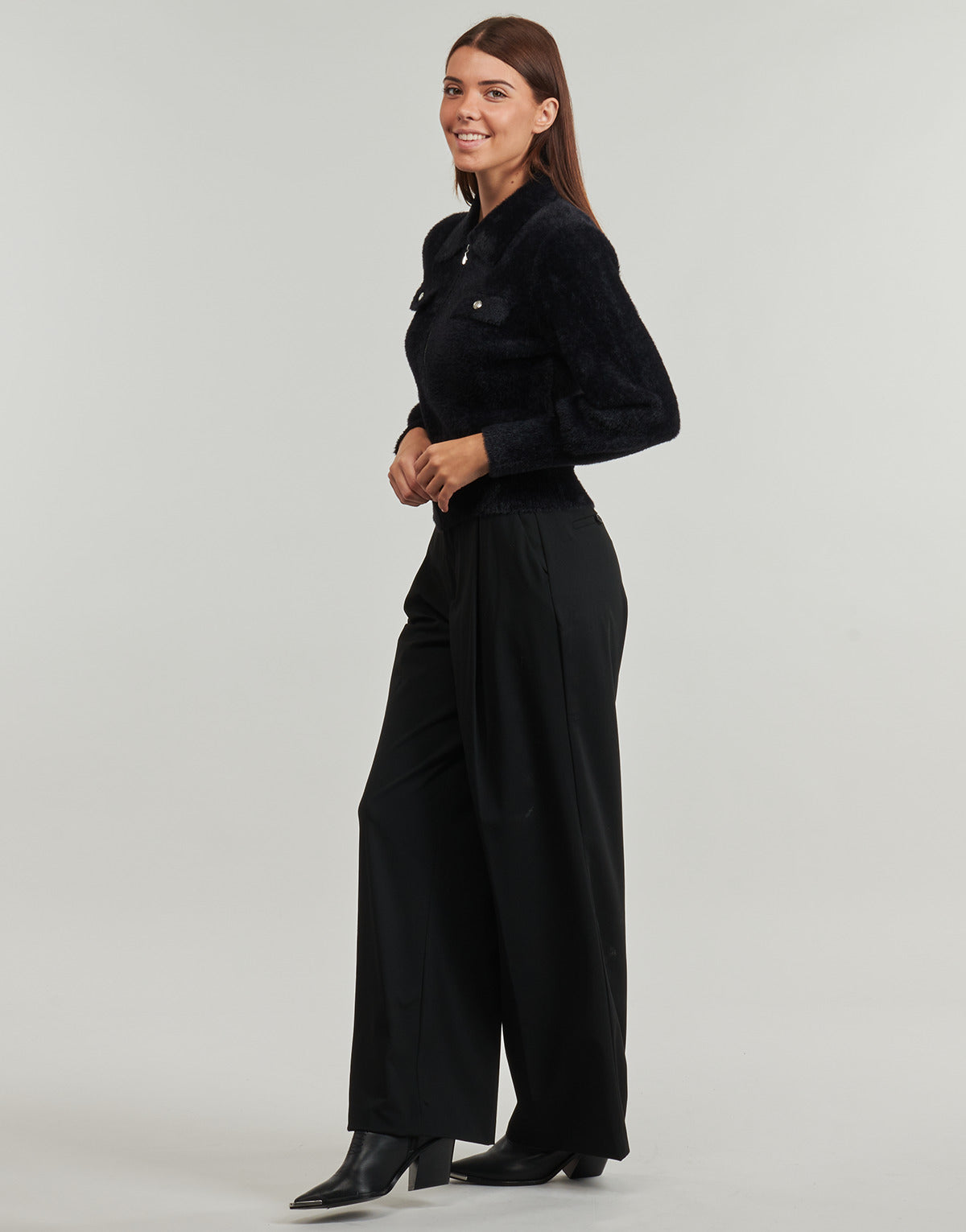 Gilet / Cardigan Donna Morgan  MDOMI  Nero