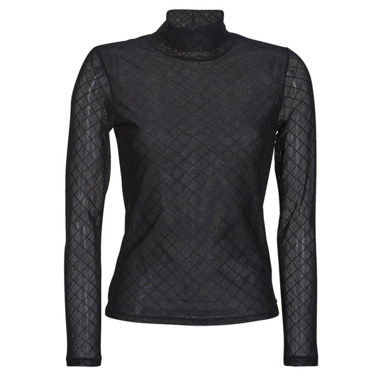 T-shirts a maniche lunghe Donna Morgan  TMESH  Nero