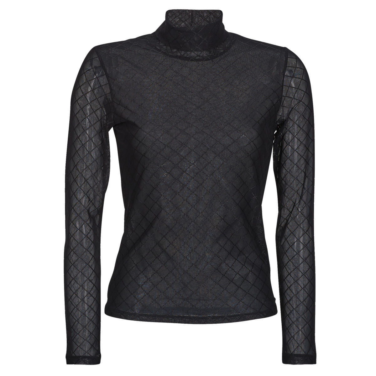 T-shirts a maniche lunghe Donna Morgan  TMESH  Nero