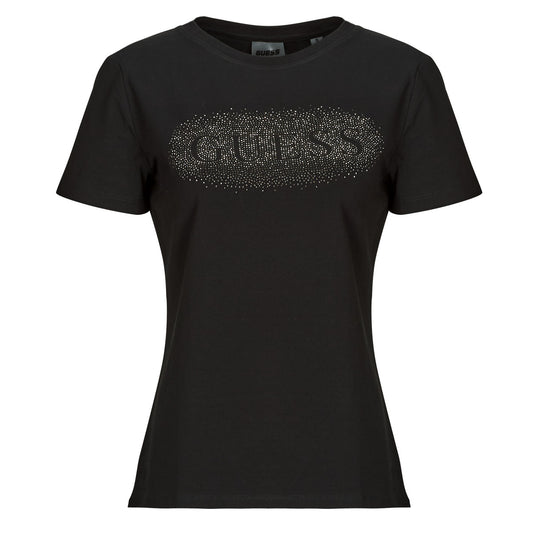 T-shirt Donna Guess INGRID Nero