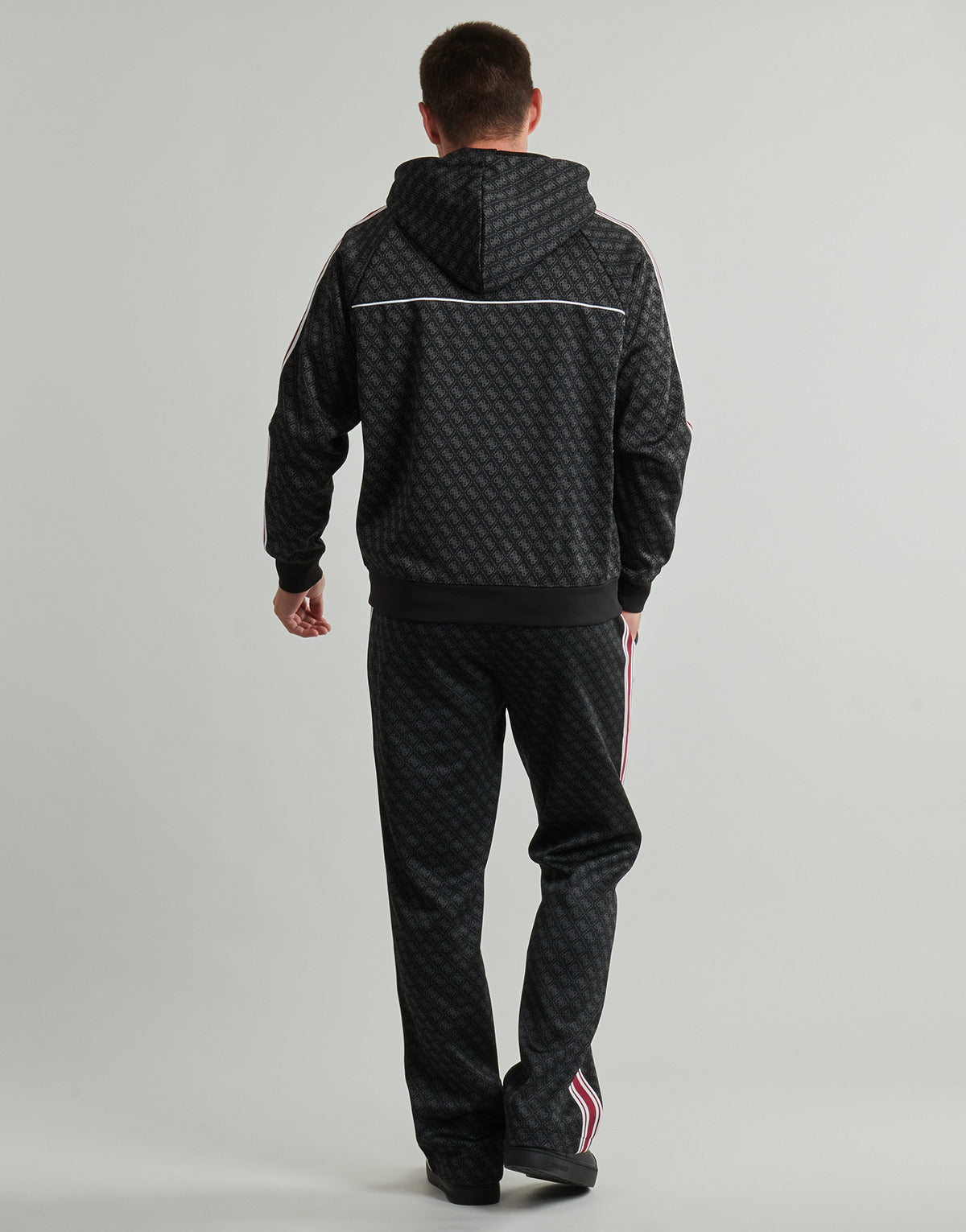 Felpa Uomo Guess  PARIMO 4G FULL ZIP  Nero