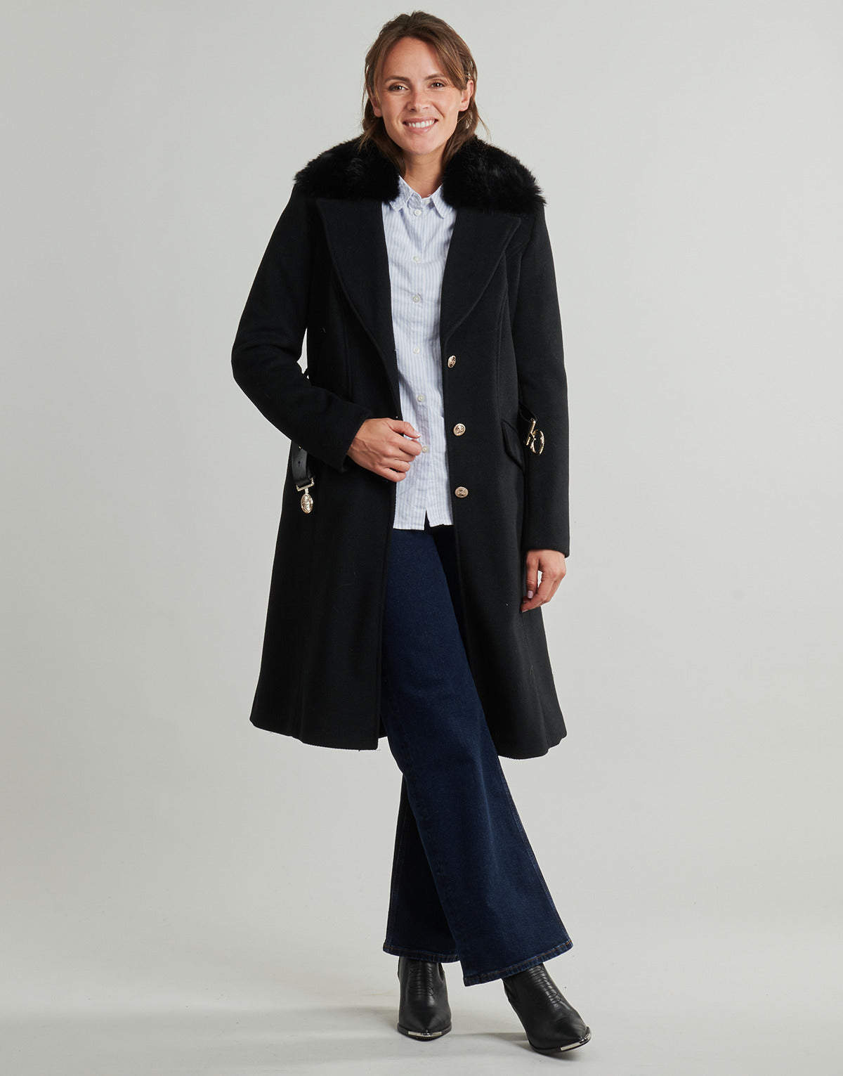 Mantella Donna Guess  NEW PATRICE  Nero