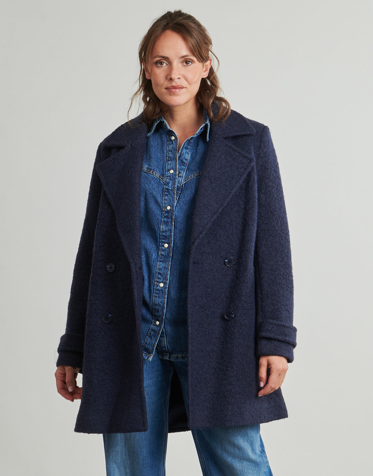 Mantella Donna Guess  LEONA  Marine