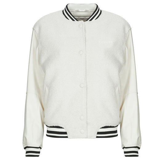 Giubbotto Donna Guess  DANIELLE COLLEGE  Beige