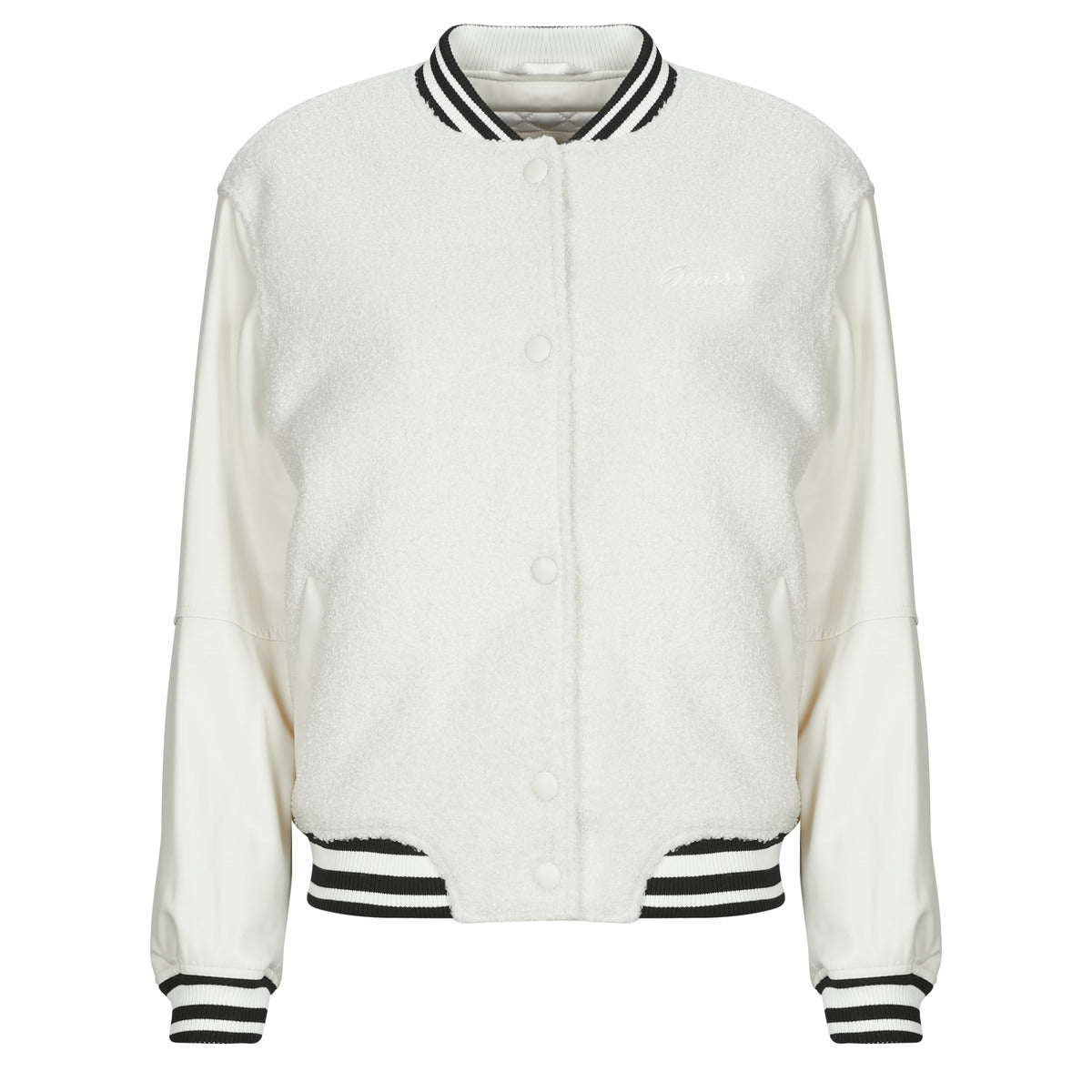 Giubbotto Donna Guess  DANIELLE COLLEGE  Beige