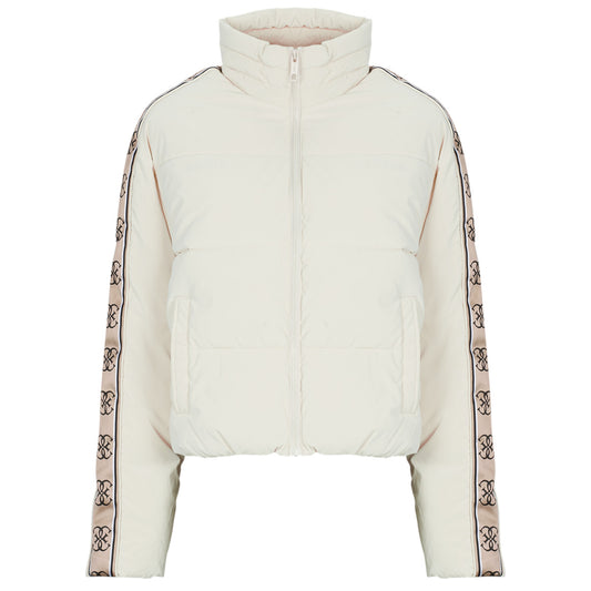 Piumino Donna Guess  NEW JEAN PUFFER  Beige