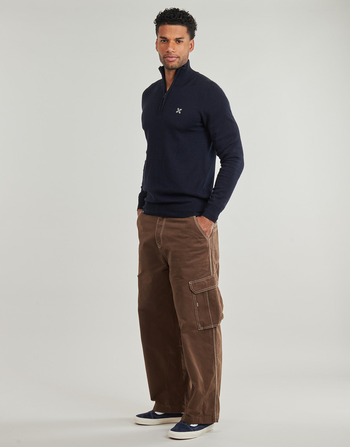 Maglione Uomo Oxbow  R2PENZI  Marine