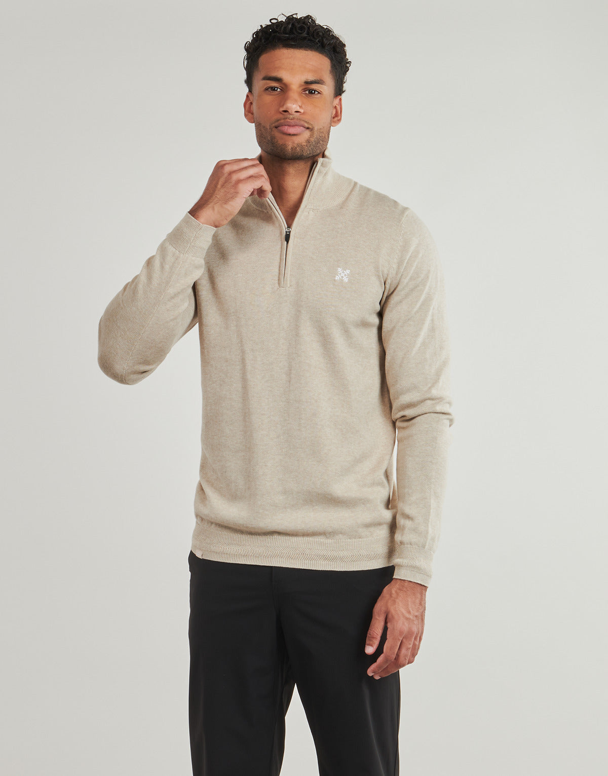 Maglione Uomo Oxbow  R2PENZI  Beige