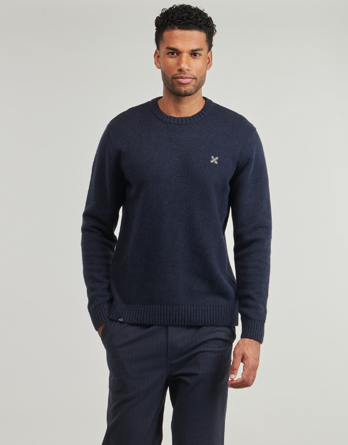 Maglione Uomo Oxbow  R2STAPLE  Marine