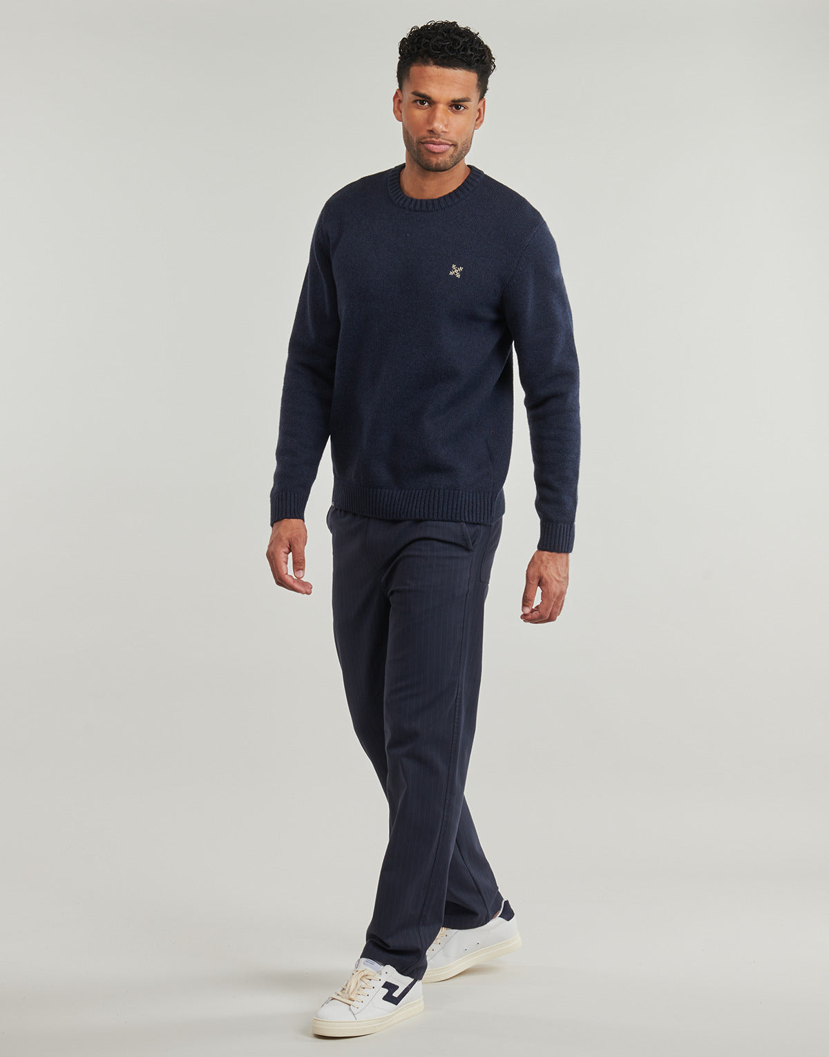 Maglione Uomo Oxbow  R2STAPLE  Marine