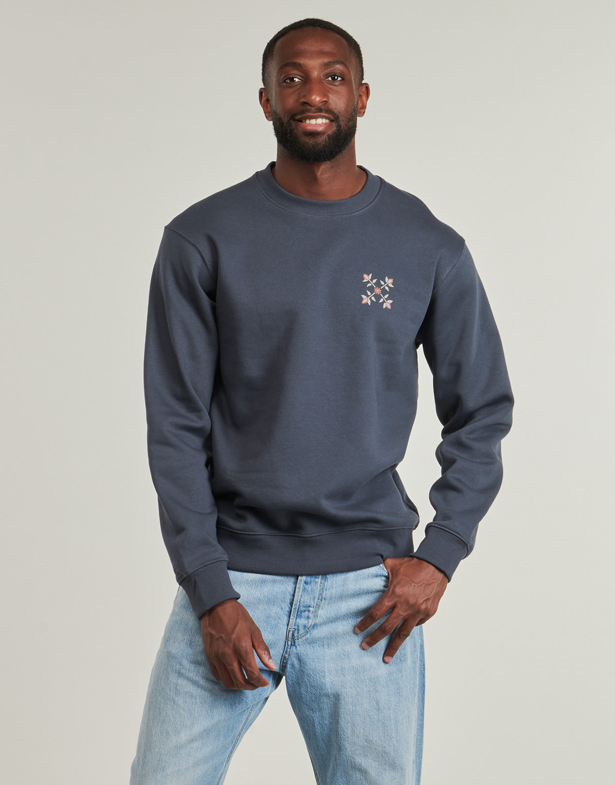 Felpa Uomo Oxbow  R2SEREGOR  Grigio