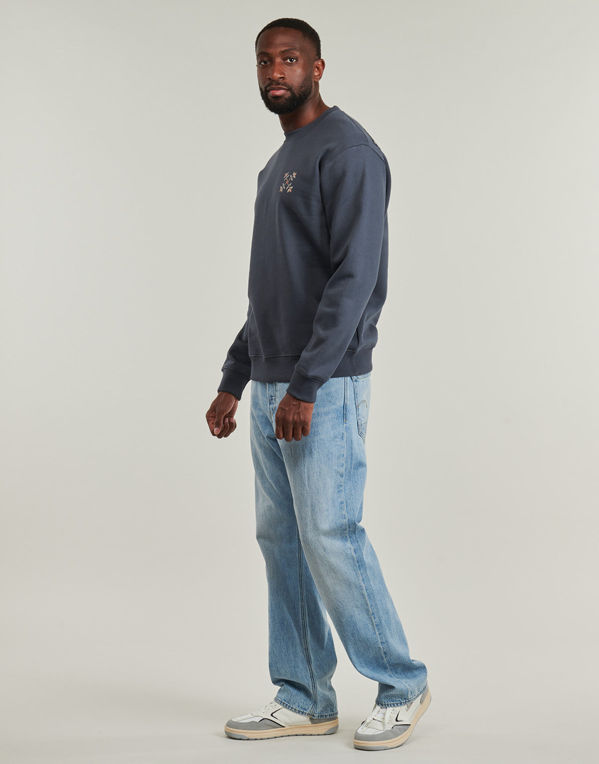 Felpa Uomo Oxbow  R2SEREGOR  Grigio