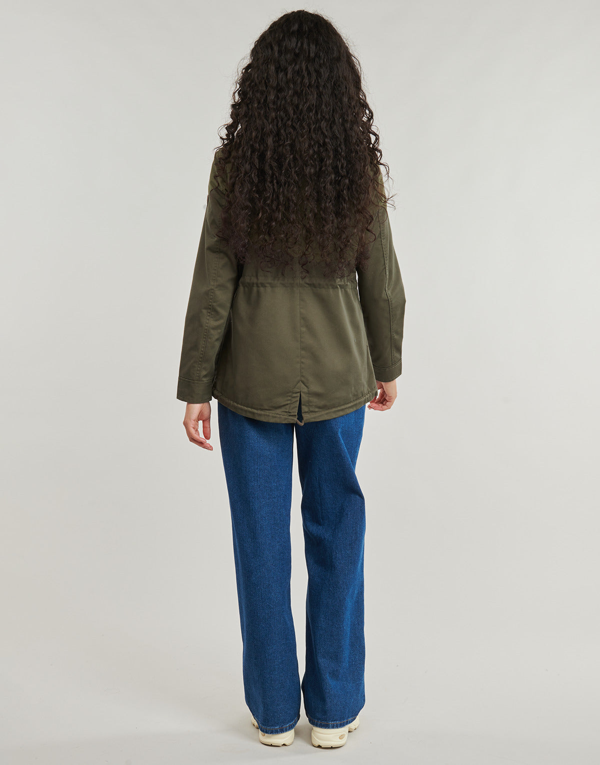 Parka Donna Only  ONLLORCA LIFE CANVAS  Kaki