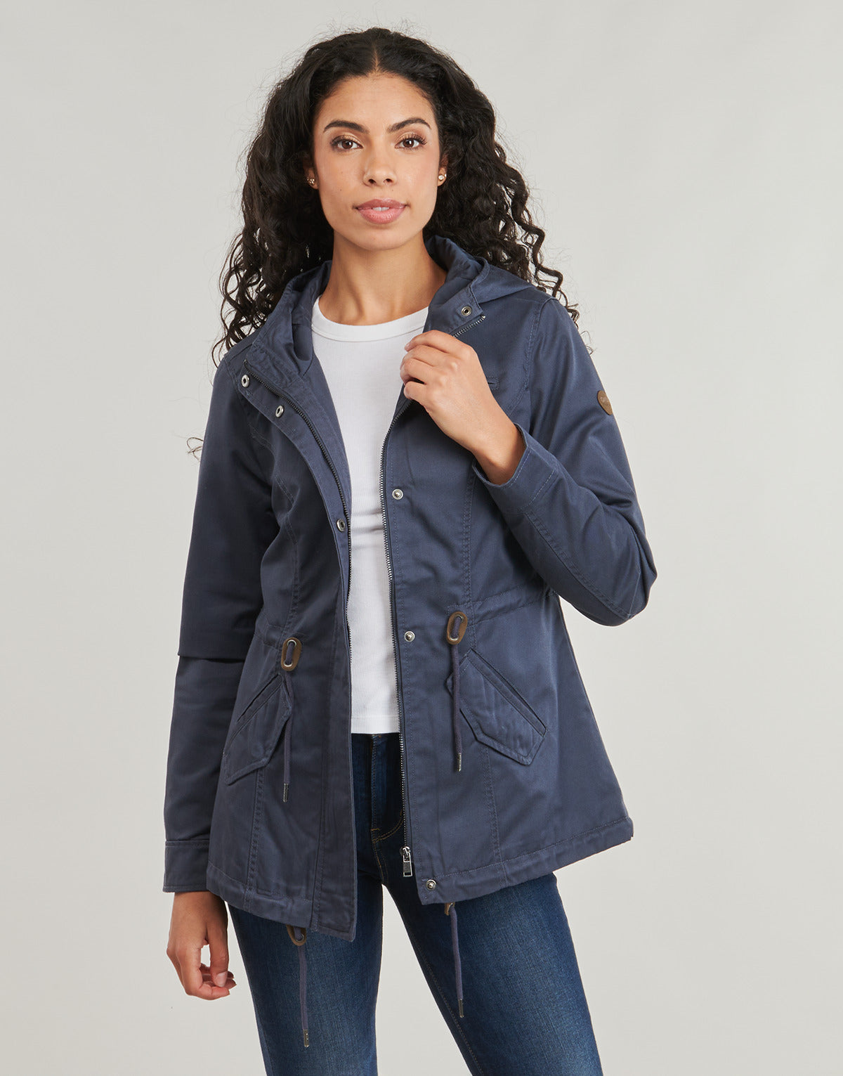 Parka Donna Only  ONLLORCA LIFE CANVAS  Marine